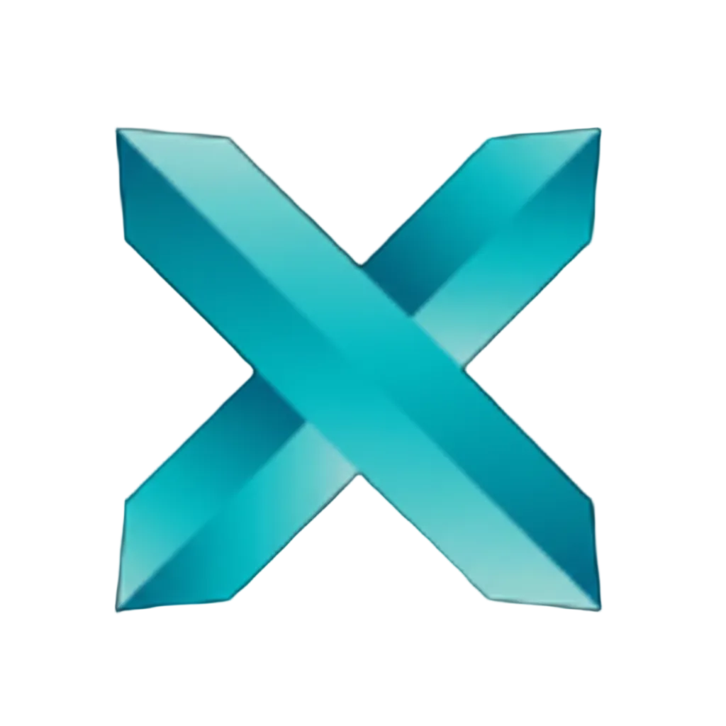 Gem Silver X Logo